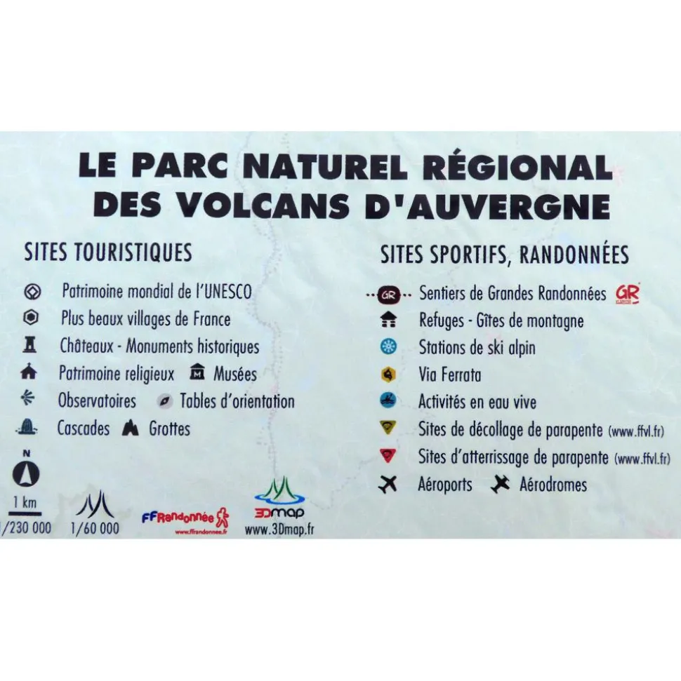 Le Parc Naturel Régional des Volcans d'Auvergne + Cadre