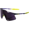 Lunettes de soleil 100% Hypercraft Matte Metallic Digital Brights Dark Purple Lens