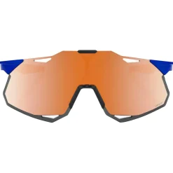 Lunettes de soleil 100% Hypercraft Xs Gloss Cobalt Blue Hiper Copper Mirror Lens