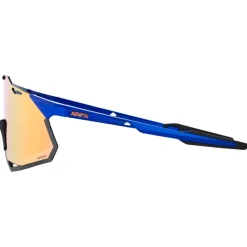 Lunettes de soleil 100% Hypercraft Xs Gloss Cobalt Blue Hiper Copper Mirror Lens