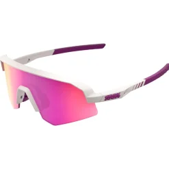 Lunettes de soleil 100% Slendale SL Matte Chalk Purple Mirror Lens