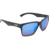 Lunettes de soleil AZR Andy Noire Ecaille Mate Multicouche Bleu