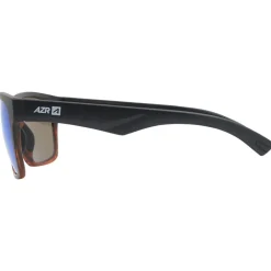 Lunettes de soleil AZR Andy Noire Ecaille Mate Multicouche Bleu