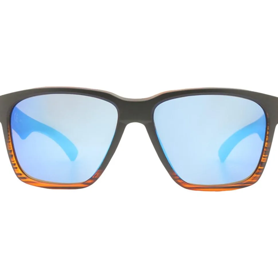 Lunettes de soleil AZR Andy Noire Ecaille Mate Multicouche Bleu
