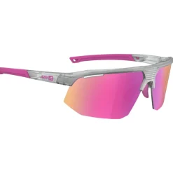 Lunettes de soleil AZR Arrow Rx Crystal Grise Vernie Rose Multicouche Rose