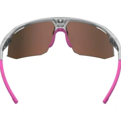 Lunettes de soleil AZR Arrow Rx Crystal Grise Vernie Rose Multicouche Rose