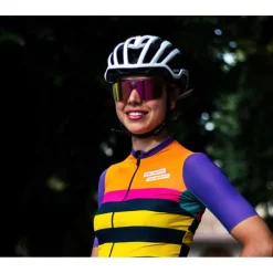 Lunettes de soleil AZR Arrow Rx Crystal Grise Vernie Rose Multicouche Rose