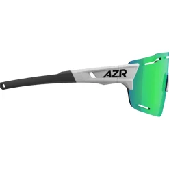 Lunettes de soleil AZR Aspin 2 Rx Blanche Mate Noir Multicouche Vert