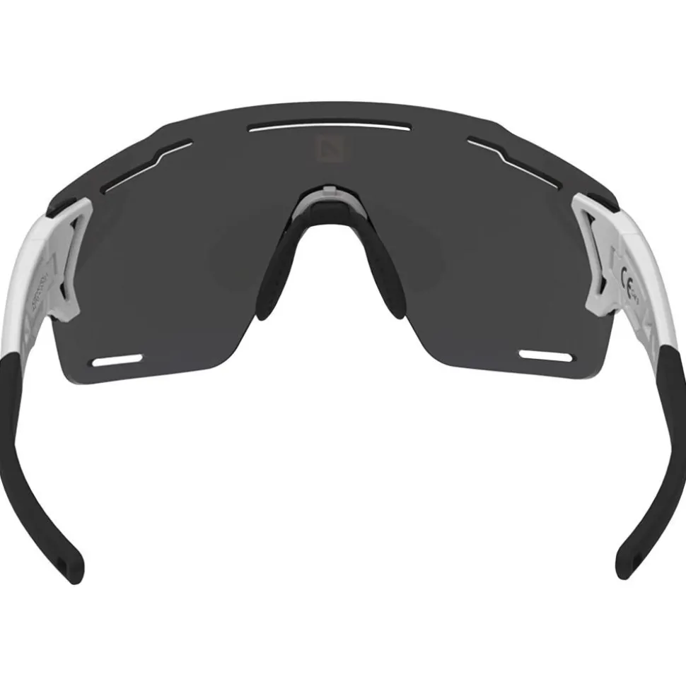 Lunettes de soleil AZR Aspin 2 Rx Blanche Mate Noir Multicouche Vert