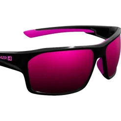 Lunettes de soleil AZR Elite Noire Vernie Rose Multicouche Rose