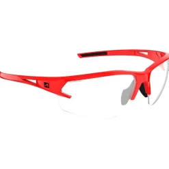 Lunettes de soleil AZR Fast Rouge Vernie Noire Photochromique Incolore
