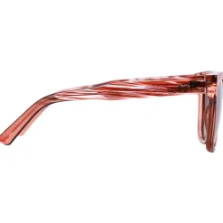 Lunettes de soleil AZR Kate Crystal Rose Vernie Polarisant Gris Dégradé