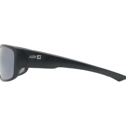 Lunettes de soleil AZR King Mat Noir Gris Miroir
