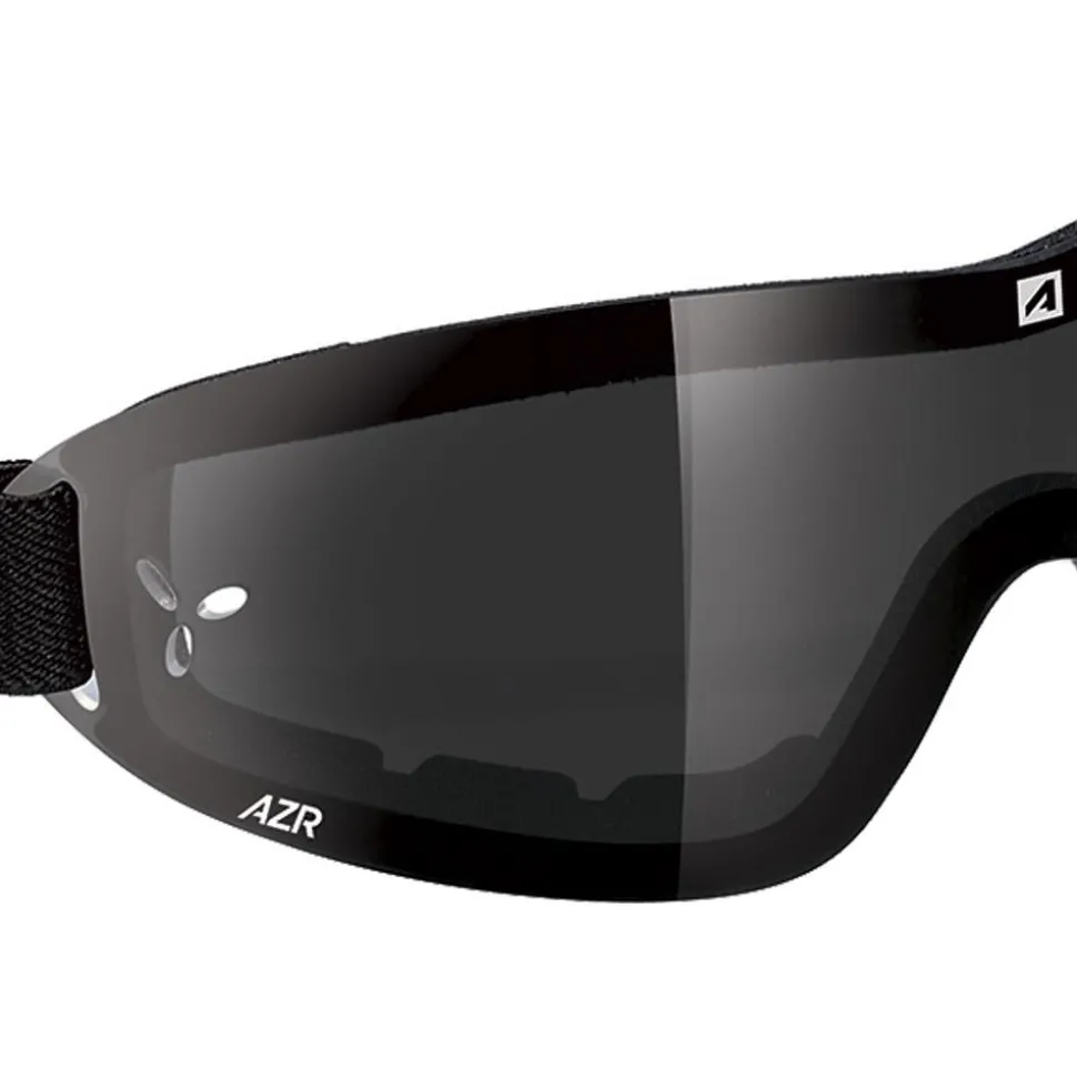 Lunettes de soleil AZR Océan Noir Mate Gris Miroir