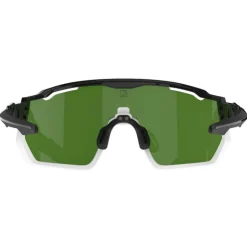 Lunettes de soleil AZR Pro Race Rx Vernie Noir Blanc Multicouche Vert