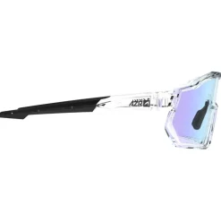Lunettes de soleil AZR Pro Race Rx Crystal Vernie Noir Photochromique Irisé Bleu