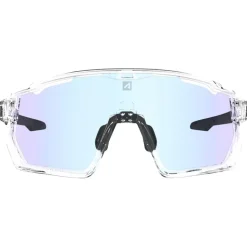 Lunettes de soleil AZR Pro Race Rx Crystal Vernie Noir Photochromique Irisé Bleu