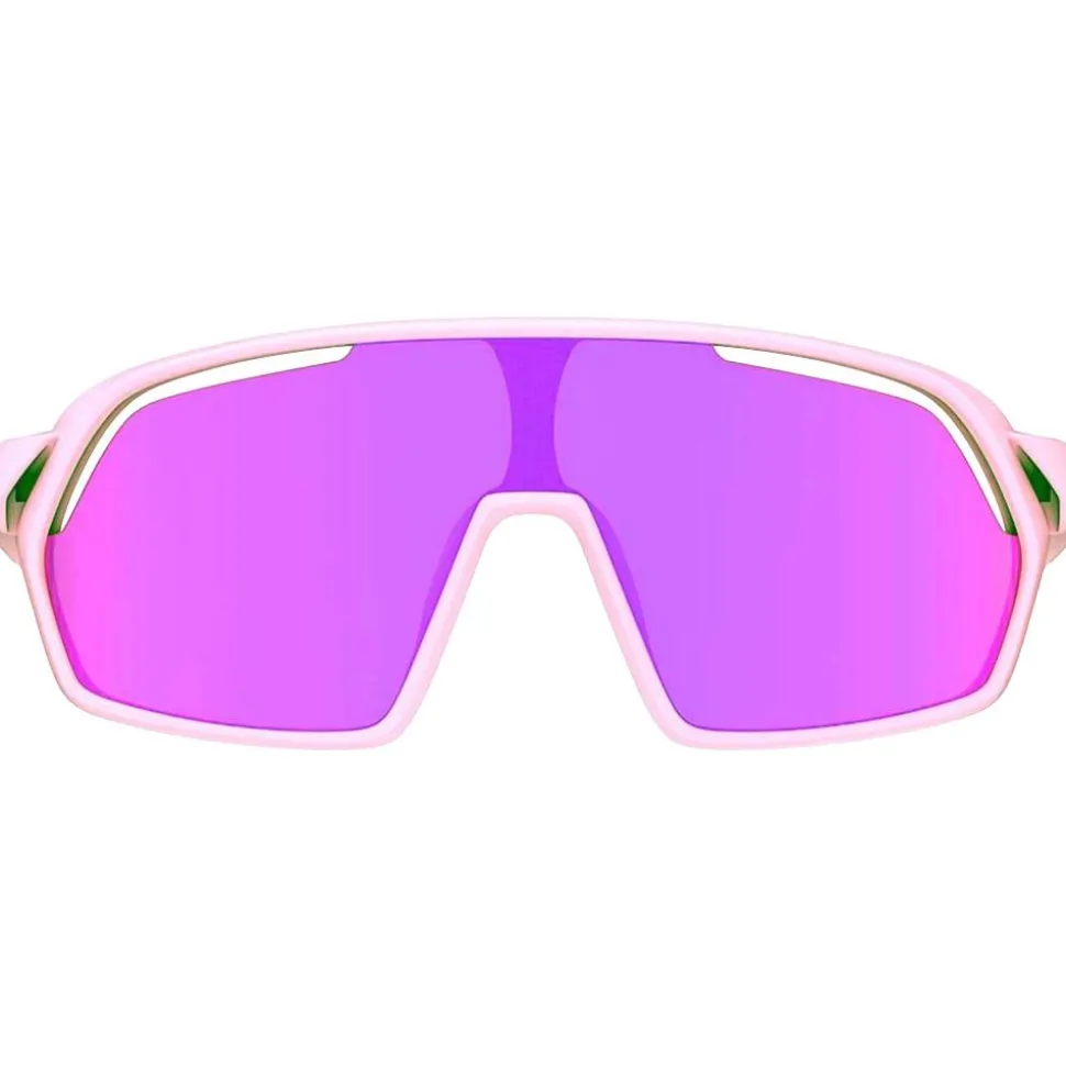 Lunettes de soleil AZR Pro Race Mini Junior Rose Vernie Multicouche Rose