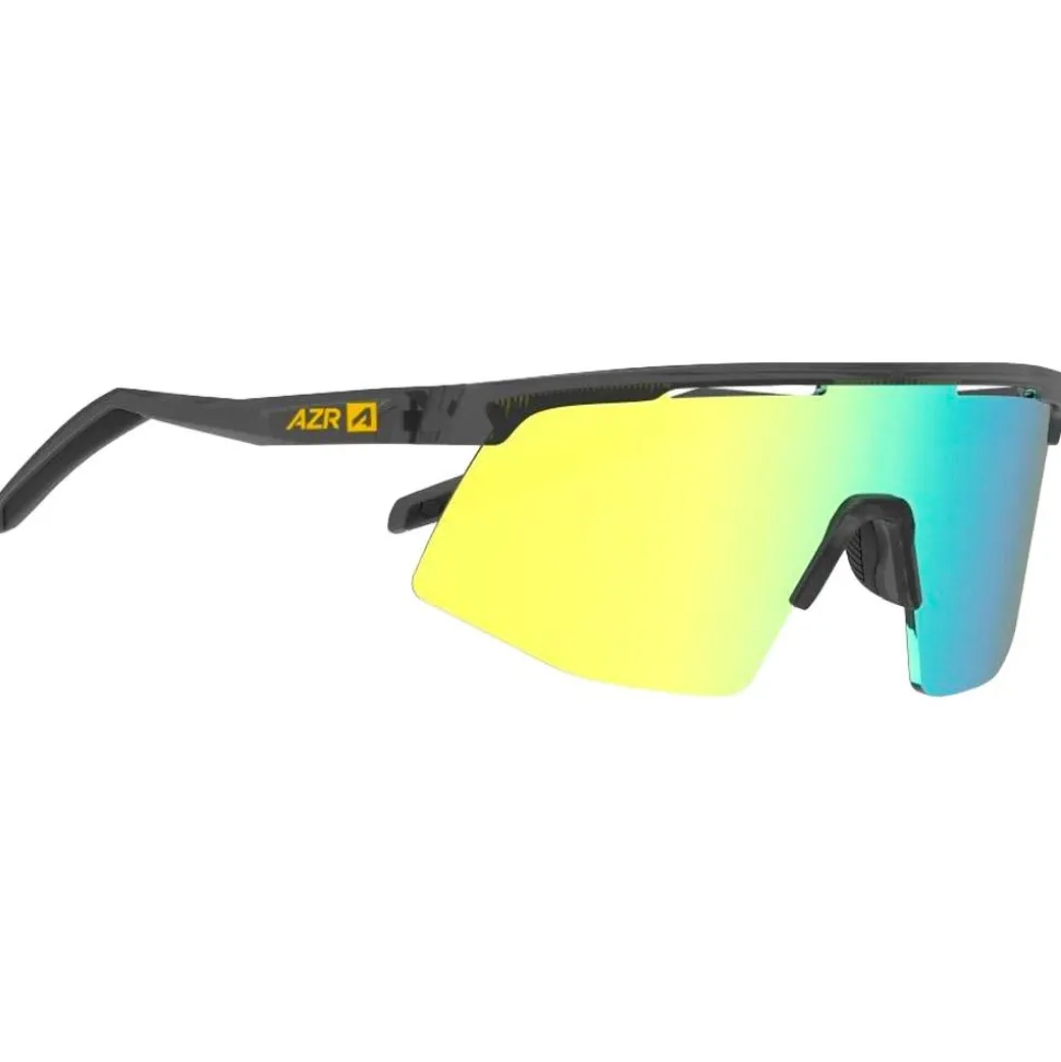 Lunettes de soleil AZR Team Jr Crystale Grise Vernie Multicouche Gold