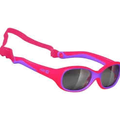 Lunettes de soleil AZR Teddy + Mat Rose Violet Gris Silver