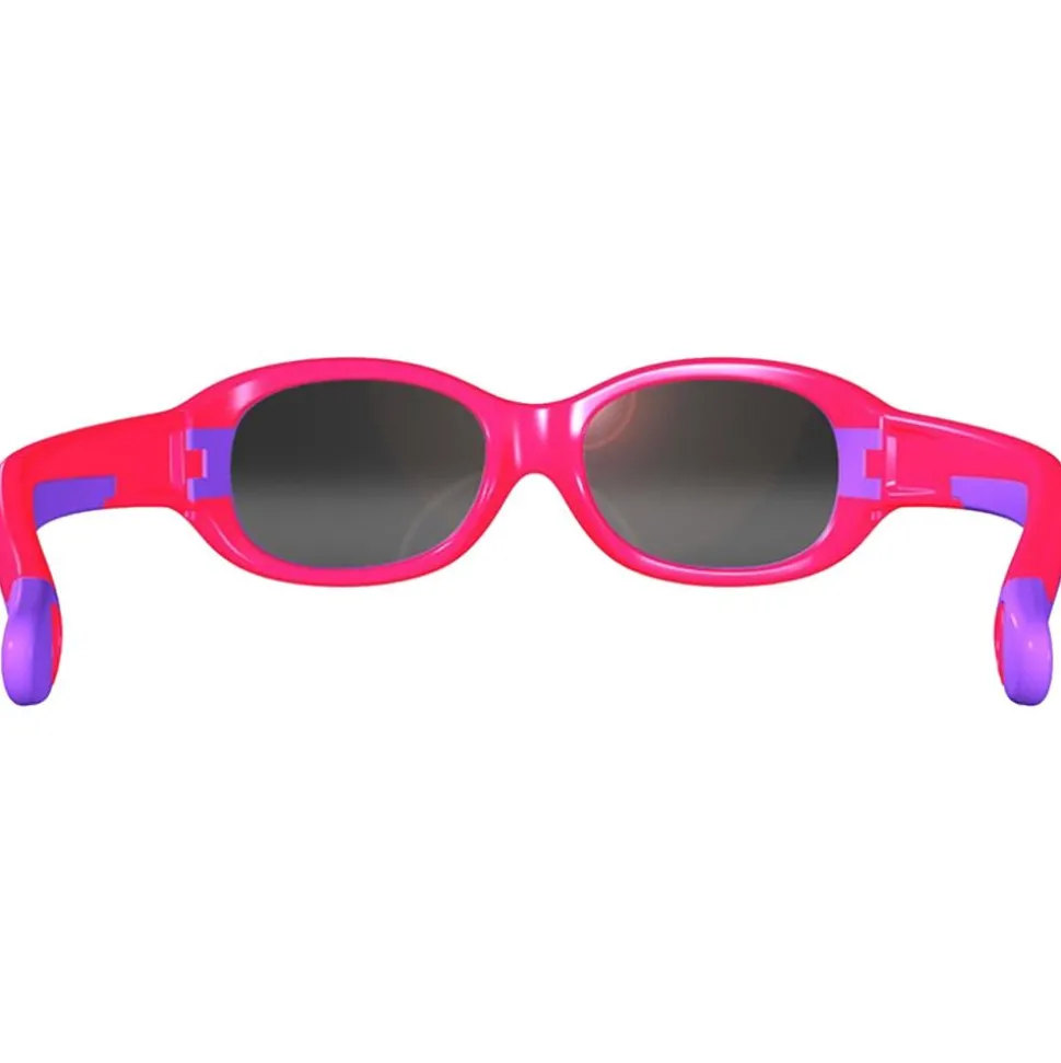 Lunettes de soleil AZR Teddy + Mat Rose Violet Gris Silver