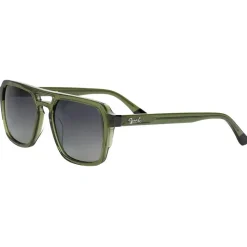 Lunettes de soleil Binocle Eyewear Chandler Gradient Kaki Grey Polarized