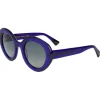 Lunettes de soleil Binocle Eyewear Bianca Shiny Purple Gradient Grey Polarized