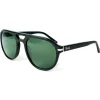 Lunettes de soleil Binocle Eyewear Bradley Shiny Black Grey Green Polarized