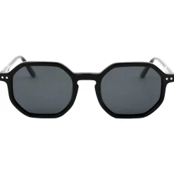Lunettes de soleil Binocle Eyewear Bogota Shiny Black Grey Polarized