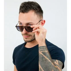 Lunettes de soleil Binocle Eyewear Milano Noir Tortoise Grey Polarized