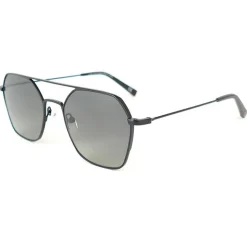 Lunettes de soleil Binocle Eyewear Lewis Black Mat Gradient Grey Polarized