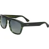 Lunettes de soleil Binocle Eyewear Stefano Shiny Green Wood Gradient Grey Polarized