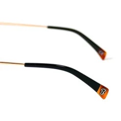 Lunettes de soleil Binocle Eyewear Paloma Gold Black Grey Polarized