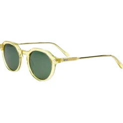 Lunettes de soleil Binocle Eyewear Melbourne Champagne Green Polarized