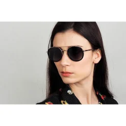 Lunettes de soleil Binocle Eyewear Arizona Gold Black Grey Polarized