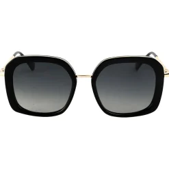 Lunettes de soleil Binocle Eyewear Diana Shiny Gold Black Gradient Grey Polarized