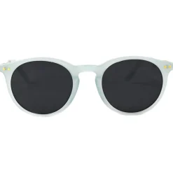 Lunettes de soleil Binocle Eyewear California Metal Menthe Or Brillant Grey Polarized