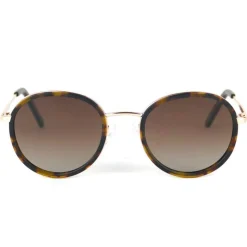Lunettes de soleil Binocle Eyewear Coachella Gold Tortoise Brown Polarized