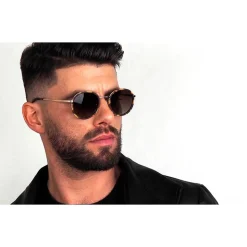 Lunettes de soleil Binocle Eyewear Coachella Gold Tortoise Brown Polarized