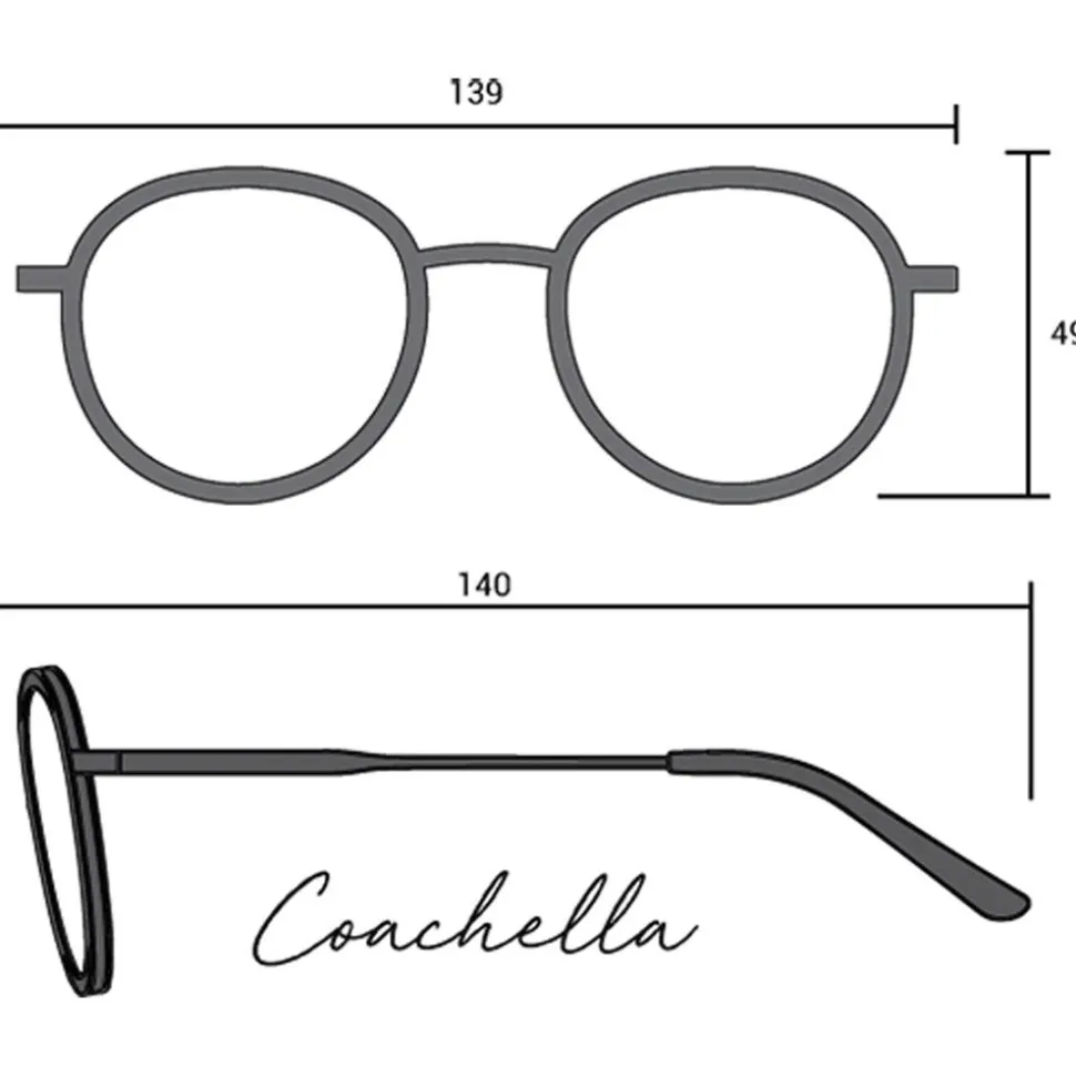 Lunettes de soleil Binocle Eyewear Coachella Gold Tortoise Brown Polarized