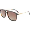 Lunettes de soleil Binocle Eyewear Milano Gold Tortoise Brown Polarized