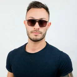 Lunettes de soleil Binocle Eyewear Milano Gold Tortoise Brown Polarized