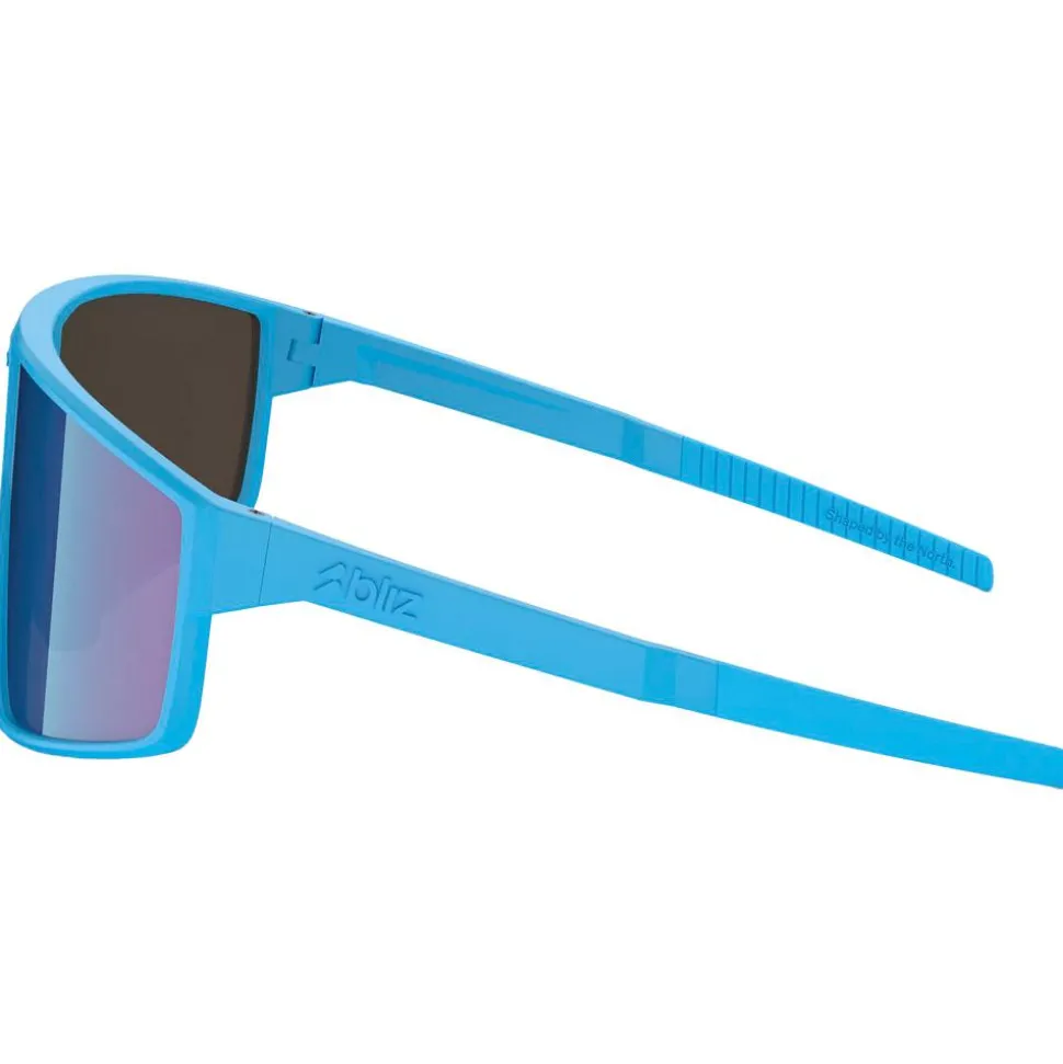 Lunettes de soleil Bliz P002 Matt Blue Grey Blue Mirror Matte Blue Grey Blue