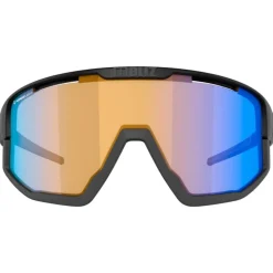 Lunettes de soleil Bliz Vision Matt Black Grey Nano Optics Nordic Light Coral Orange Blue Mirror