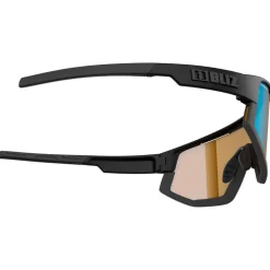 Lunettes de soleil Bliz Vision Matt Black Grey Nano Optics Nordic Light Coral Orange Blue Mirror