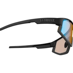 Lunettes de soleil Bliz Vision Matt Black Grey Nano Optics Nordic Light Coral Orange Blue Mirror