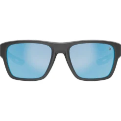 Lunettes de soleil Bollé Airdrift Black Matte Acid Sky Blue Polarized