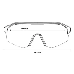 Lunettes de soleil Bollé Lightshifter XL Grey Crystal Phantom Clear Lava Photochromic