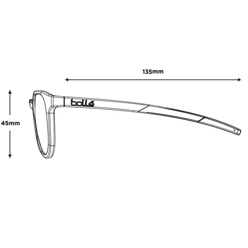 Lunettes de soleil Bollé Merit Black Matte Volt + Gun Polarized