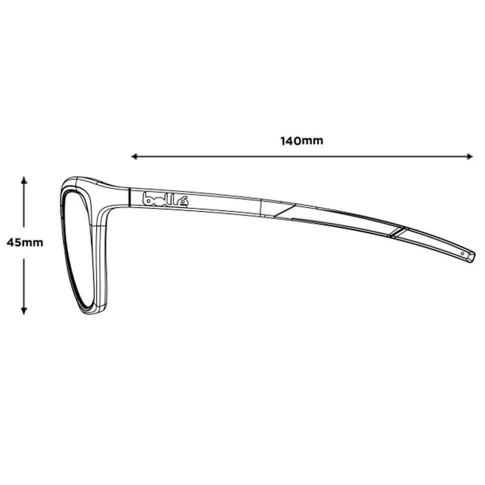 Lunettes de soleil Bollé Prize Dar Tortoise Matte Axis Polarized